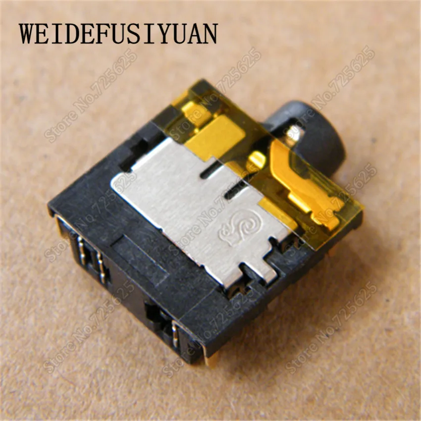 10pcs Audio Headphone Microphone Jack Port Socket for Laptop Netbook 6 pin Connector
