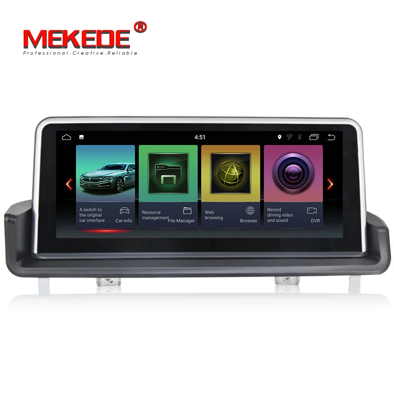 MEKEDE для BMW 3 серии E90 E91 E92 E93 2005~ 2012 Android 7,1 оригинальная автомобильная система радио Idrive Wifi gps навигация мультимедиа