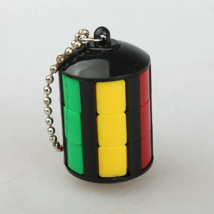 Mini Cubo 3x3x3 font b Magic b font font b Cube b font Keychain font b