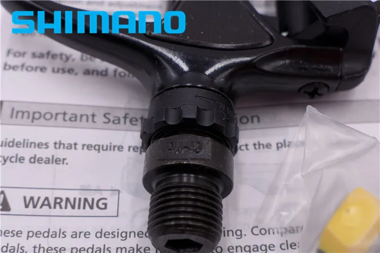 SHIMANO PD-R540 SPD-SL педали для шоссейного велосипеда с SM-SH11 самозакрывающимися шипами R540