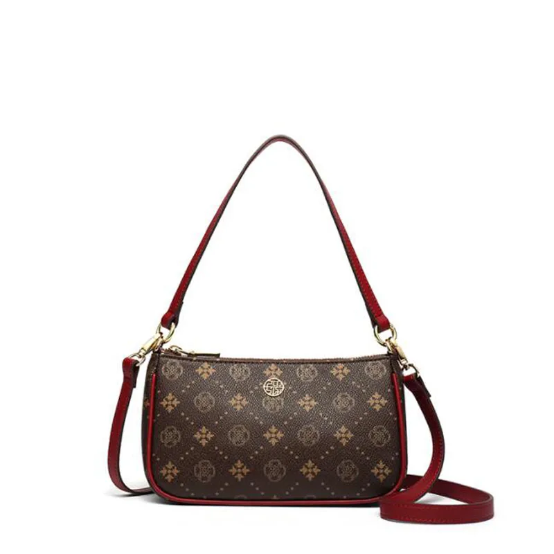 

Pmsix high quality fashion luxury brand female Messenger bag 2019 new wild fashion shoulder bag small bag mini soft leather simp