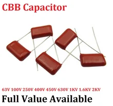 10 unids/lote la broca del fruto del café 630V 683J 10MM 0.068UF 68NF Condensador de película metalizada 683J630V capacitancia 630V683J 683