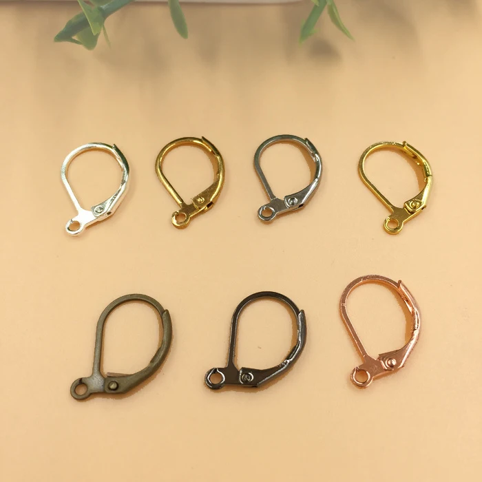 Earrings hook base Back Stoppers clip Jewelry Making DIY Accessories