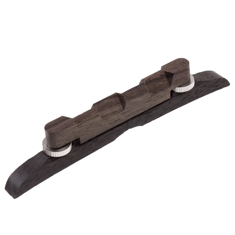 

XFDZ High Quality Adjustable Rosewood Mandolin Guitar Bridge for Mandolin Musical Instruments
