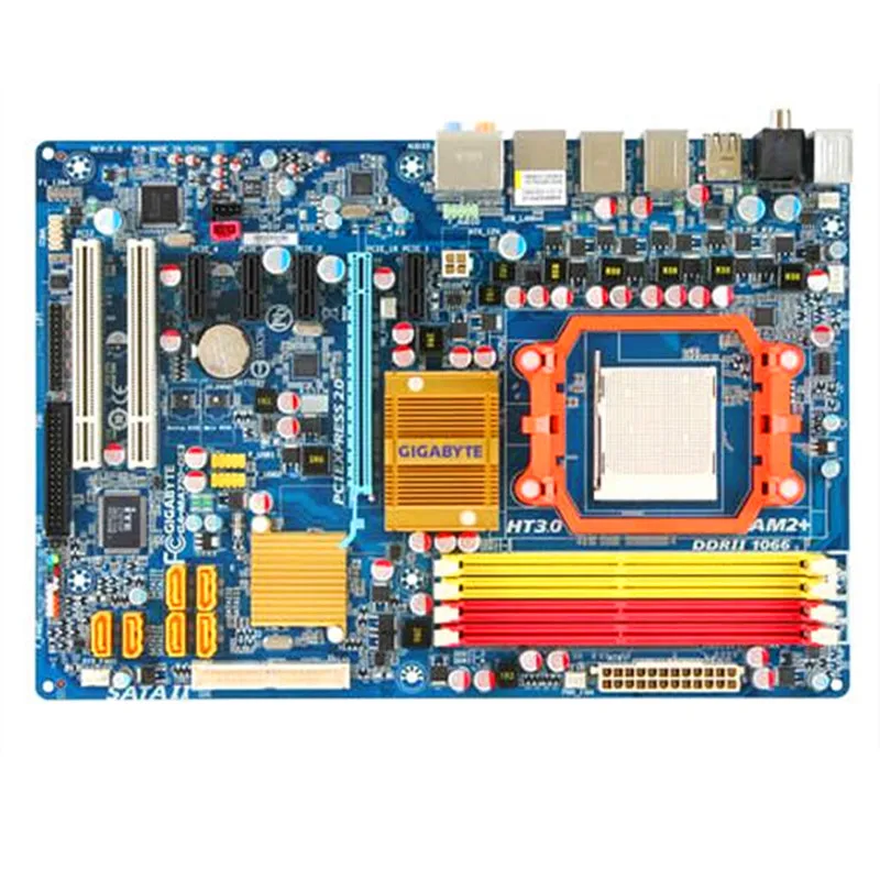 

For Gigabyte GA-MA770-DS3 Original Used Desktop Motherboard MA770-DS3 770 Socket AM2 DDR2 SATA2 USB2.0 ATX