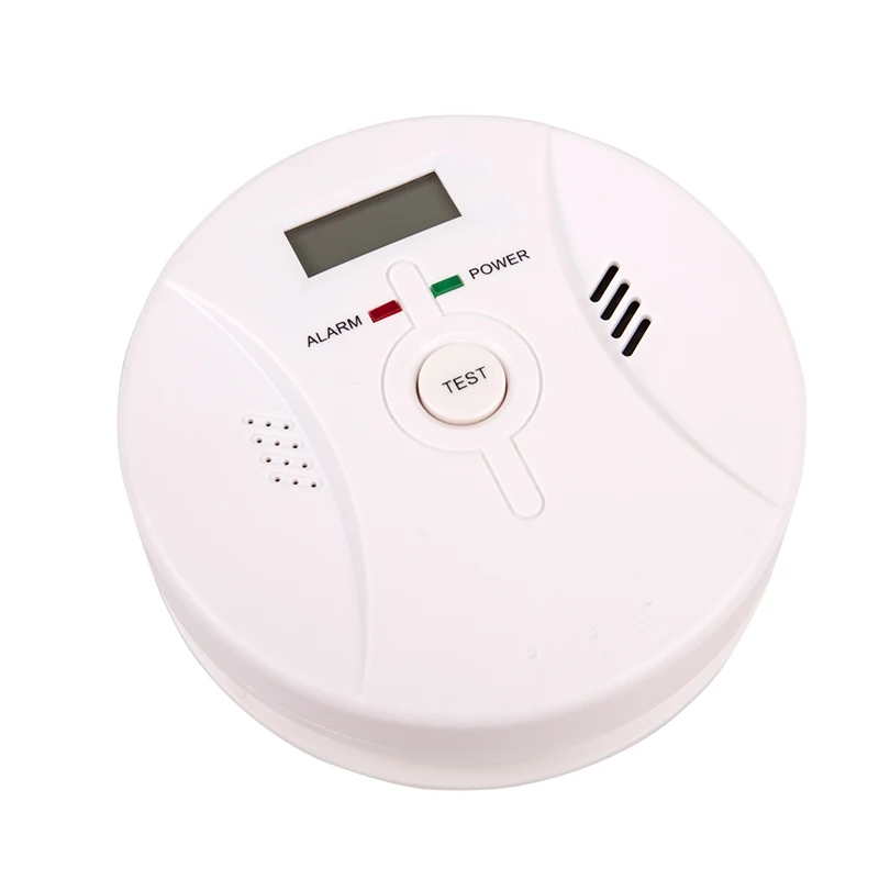 

2 in 1 Carbon Monoxide&Smoke Alarm Smoke Fire Sensor Alarm CO Carbon Monoxide Detector Sound Combo Sensor Tester