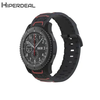 

HIPERDEAL New Sports Silicone Accessory Band Bracelet Watchband For Samsung Gear S3 Frontier/Classic 18Mar06 Drop Ship F