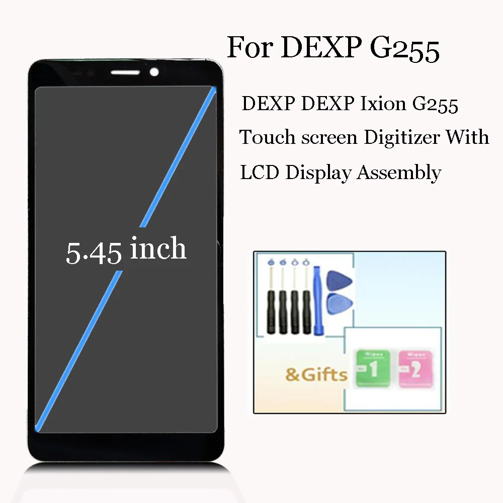 5,4" для DEXP ixion G255/DEXP G255 ЖК-дисплей с сенсорным экраном Оцифровка деталей сборки