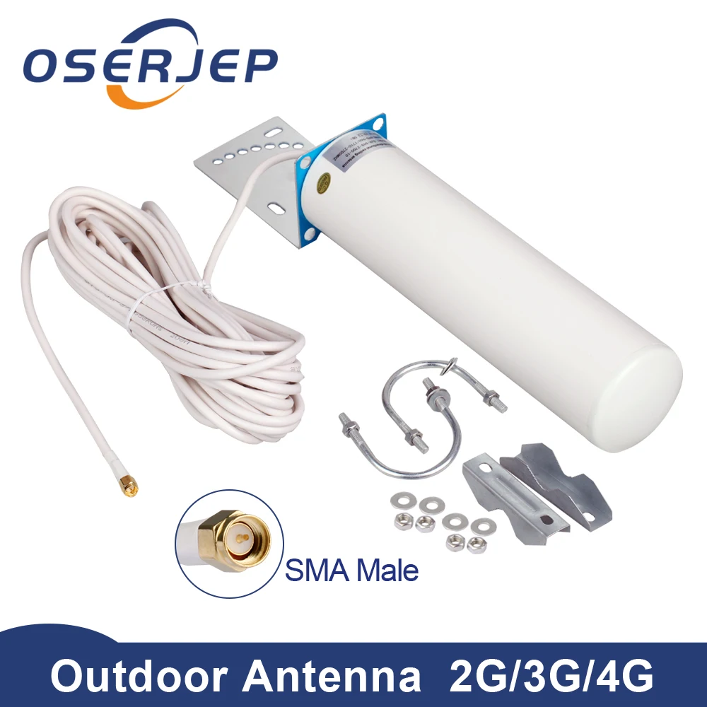 700-2700MHz 5-7Dbi GSM Antenna 3G 4G Impermeabile Outdoor Panel Antenna 4G LTE O4Y3 