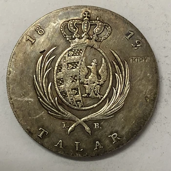 

1812 Prussian Partition of Poland 1 Talar - Friedrich August l