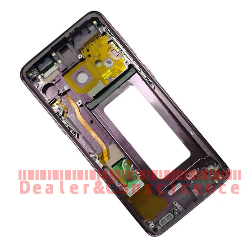 

10PCS For Samsung Galaxy S9 G960 SM-G960F LCD Display Middle Frame Chassis Plate Replacement Part have Gold pins/spot