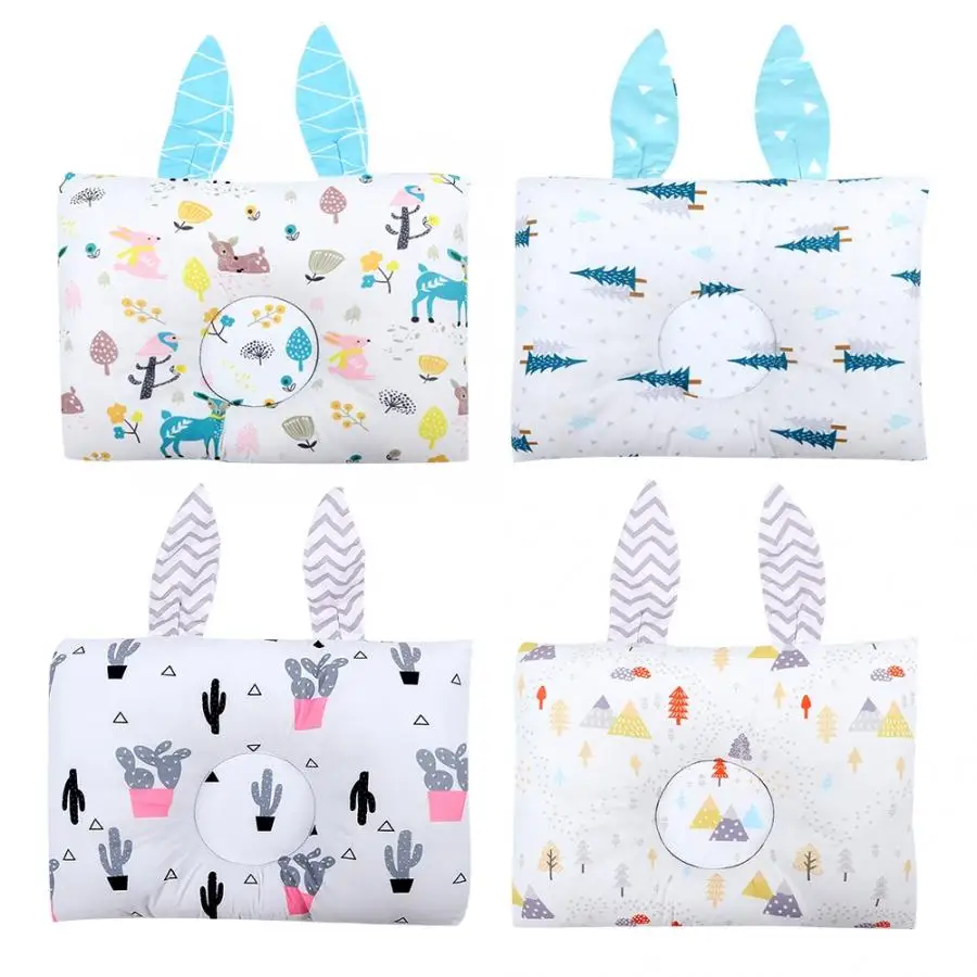

0-12 Months Multi-functional Baby Shaping Pillow Flat Head Newborn Infant Head Protect Sleeping Pillow Neck Support Pillow