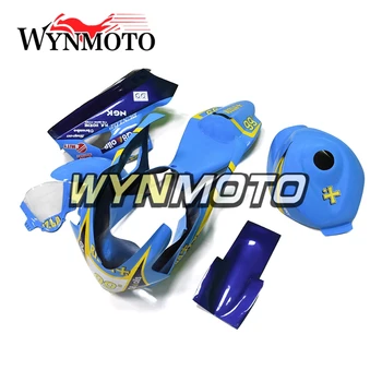 

Fiberglass Racing Sky Blue Yellow New Fairings Kit For Suzuki GSXR1000 K5 Year 2005 - 2006 Injection Motorcycle Cowlings