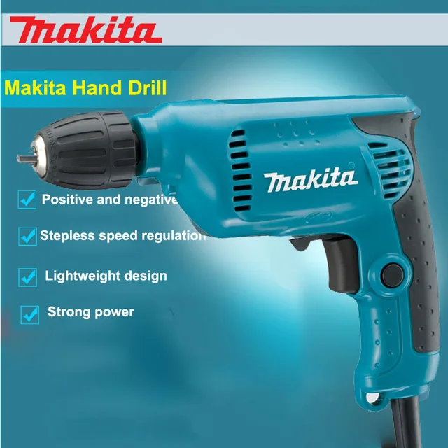 Japan Makita Electric Drill 6413 Household Hand Drill Multifunctional