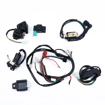 

Complete Electric Start Engine Wiring Harness Loom 110 125cc Quad Bike ATV Buggy