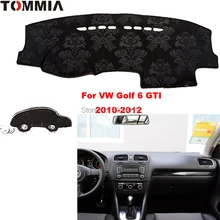 Крышка приборной панели Tommy коврик для автомобиля солнцезащитный козырек анти-УФ покрытие для приборной панели коврик для приборной панели автомобиля для Volkswagen Golf 6 GTI 2010-2012