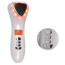 Beauty Massagaer антивозрастной прибор для омоложения лица звуковой Вибрационный горячий холодной терапии уход за кожей лица лифтинг кожи