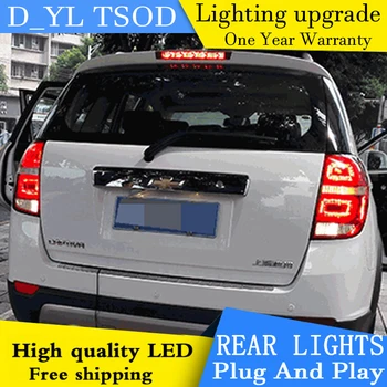 

Car Styling for Chevrolet Captiva 2008-2015 taillights LED Tail Lamp rear trunk lamp cover drl+signal+brake+reverse