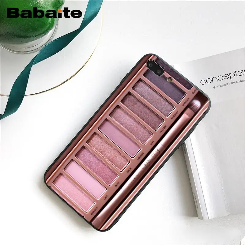 Babaite Naked Fashion Glam макияж инструменты для палитры волос чехол для телефона для iphone 11 Pro 11Pro Max 8 7 6 6S Plus X XS MAX 5S SE XR - Цвет: A16