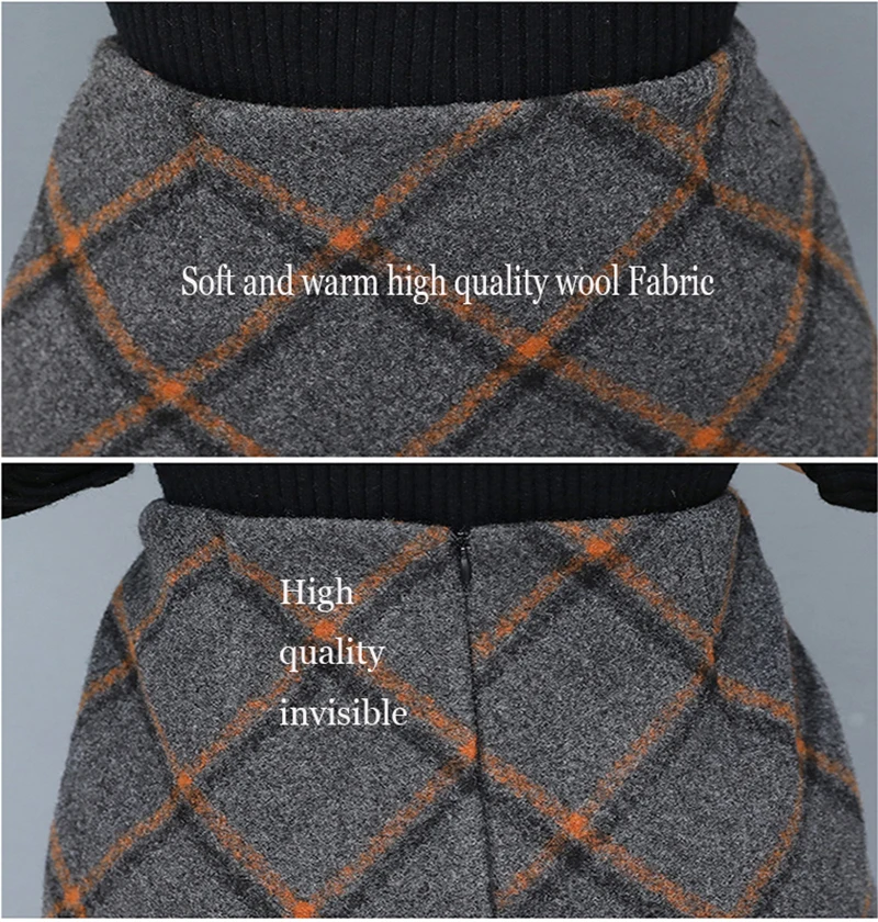 2018-Autumn-Winter-Long-Warm-Skirts-For-Women-Elegantes-Faldas-Largas-High-Waist-Plaid-Pencil-Long (5)