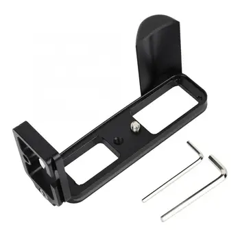 

New L-Shaped Metal Quick Release Plate Bracket Hand Grip for Fuji X-E3 Mirrorless Camera Plate Bracket Hand Grip