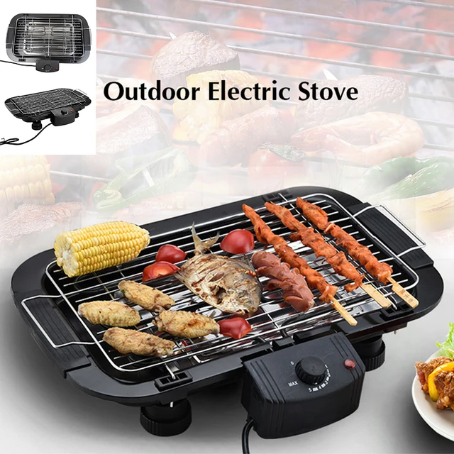 Outdoor Portable Smokeless Electric Stove Skidproof Stainless Steel