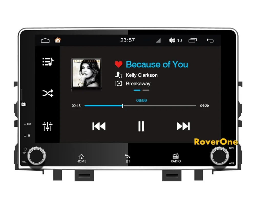 RoverOne Android 8,0 автомобильный мультимедийный плеер для Kia Rio KX Cross Авторадио Bluetooth Радио Стерео gps навигация