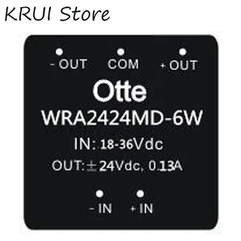 

WRA2424MD-6W 2pcs 100% new dc-dc power module supply 24v to 24V dual output isolated dc dc converter