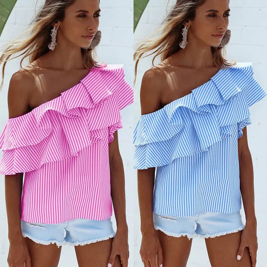 2019 New Fashion Womens Summer Short Sleeve Shirt Casual Blouse Loose Tops Shirts |