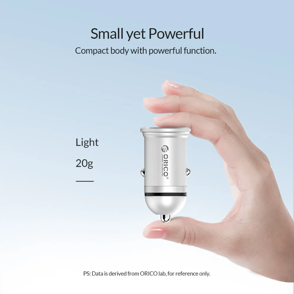 ORICO شاحن سيارة USB صغير ل Xiaomi سامسونج S8 فون X 8 زائد اللوحي GPS العالمي المزدوج USB شاحن سيارة الذكية تهمة ORICO شاحن سيارة USB صغير ل Xiaomi سامسونج S8 فون X 8 زائد اللوحي GPS العالمي المزدوج USB شاحن سيارة الذكية تهمة