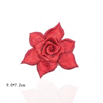 

Wholesale 40pcs 9.0*7.2CM Embroidered Sewing On water-soluble Patch Stickers For Clothes Sewing Fabric Applique Supplies YE84