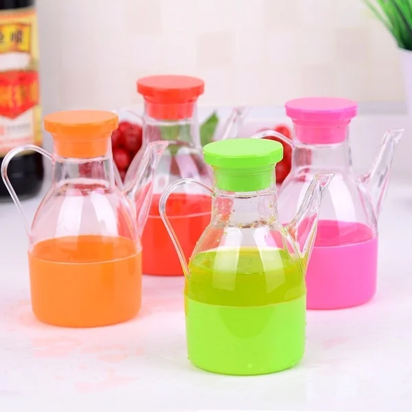 Colorful Kitchen Seasoning Oiler Gadgets Small Oil Bottle Colorful Kitchen Seasoning Oiler Gadgets Small Oil Bottle Oilcan
