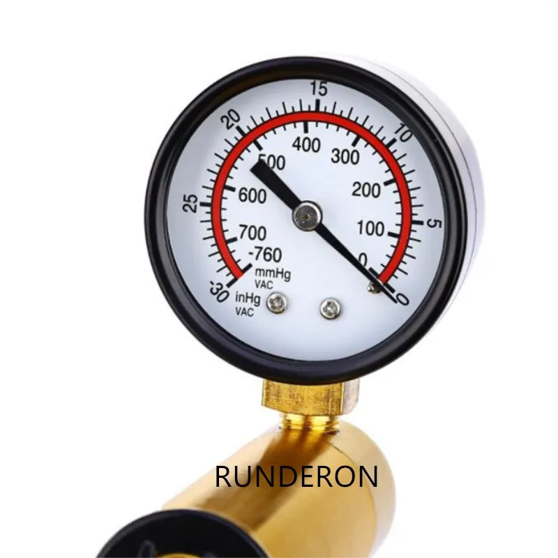 Universal Car Brake Fluid Bleeder Repair Vacuum Pump Tester Tool Kit Oil Change Hand Held Vacuum Pistol Pump Tester Kit