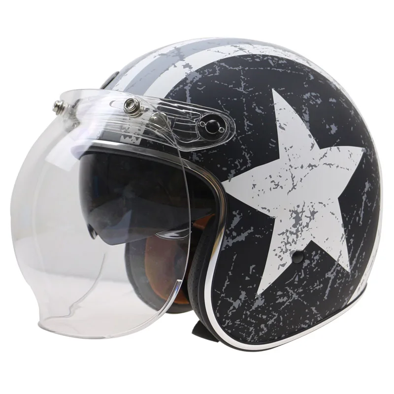 TORC brand Retro Style Motorbike helmet DOT ECE approved ...