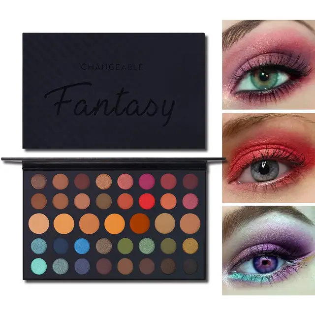 New Pro James Charles Nude Shimmer Eyeshadow Palette 39 Color