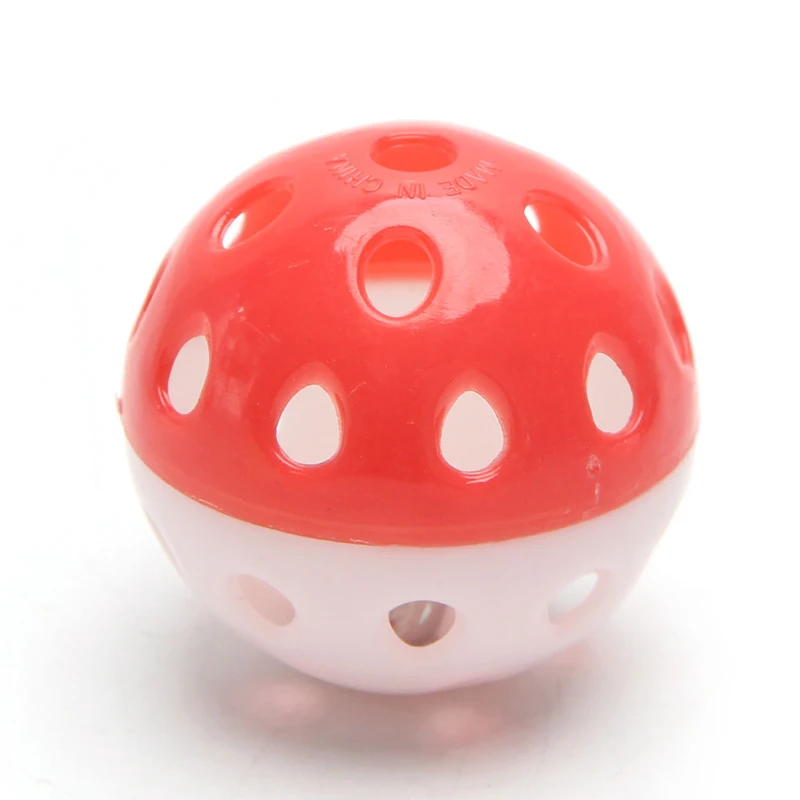 Pet Parrot Toy Bird Hollow Bell Ball For Parakeet Cockatiel Chew Fun Cage Toys