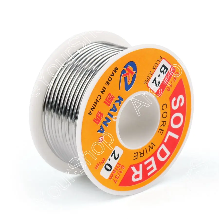 2.0mm Solder Wire Tin Lead Rosin Core for Electrical Soldering Welding 100g