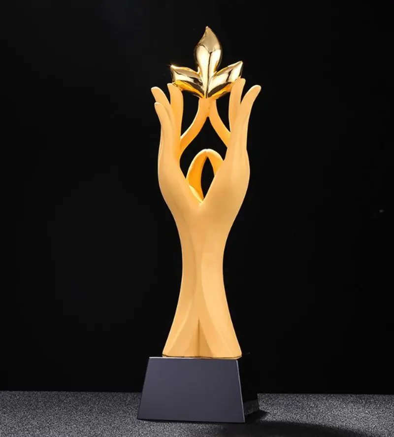 Champions Awards Art Trophy for Souvenir,Collections,Tournaments,Party Celebrations Award Ceremony Desk Decor Gifts for Children 16 Metal