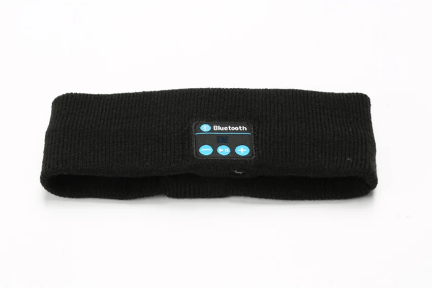 Aimitek Bluetooth наушники Беспроводная головная повязка спортивные гарнитуры Йога Hands-free наушники мягкая теплая шапка умный колпачок с микрофоном
