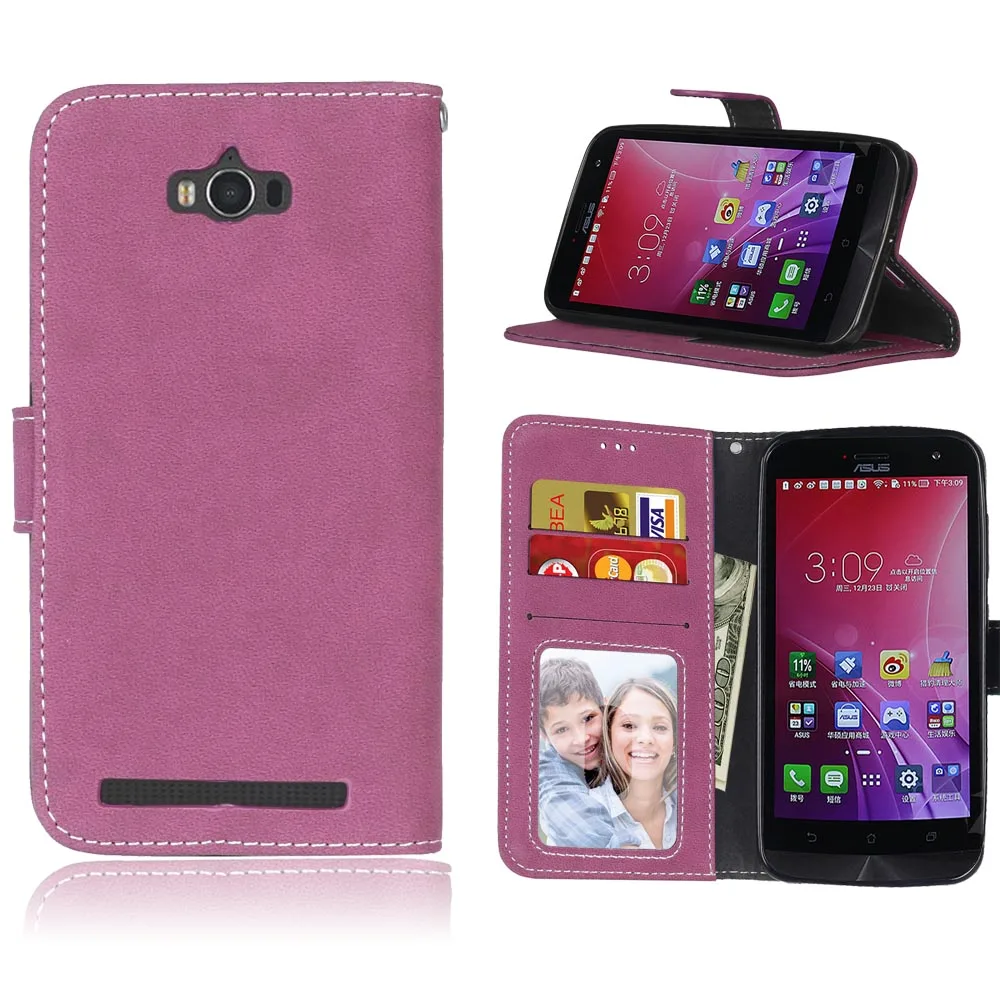 

Luxury Retro Flip Case For Asus Zenfone Max ZC550KL Leather + Soft Silicon Wallet Cover For Asus ZC550KL Case Phone Coque Fundas