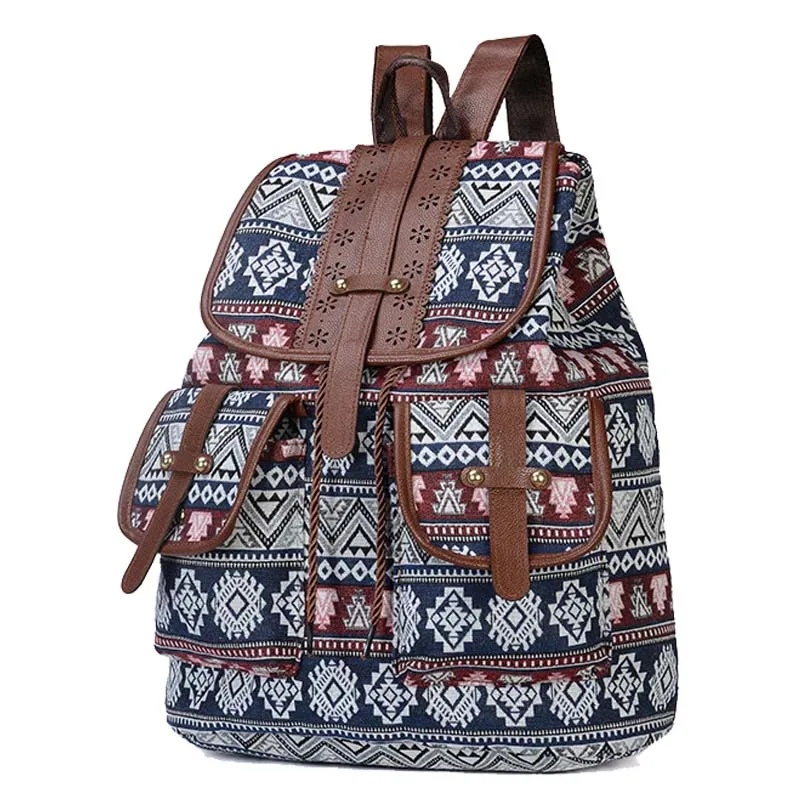 Chuwanglin Печать холщовый рюкзак женские школьные сумки для девочек-подростков Повседневная сумка пакет дышащая mochila feminina D8679
