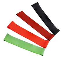 4pcs 4 Levels Rubber Resistance Bands Set Exercise Equipment Body Building Latex Pull Rope Fitness Yoga Strength Band