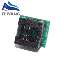 1 шт. SOIC8 SOP8 для DIP8 адаптер программатора EZ гнездо модуля преобразователя 150mil