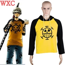 Cirujano muerte ONE PIECE Trafalgar Law Cosplay Sudadera Japón Anime Una Pieza de Cosplay Con Capucha Sudaderas Con Capucha Para El Partido de Halloween WXC
