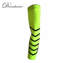 1 шт. дышащие рукава Защита от солнца УФ компрессионные баскетбольные нарукавники для езды на велосипеде для бега рука Крага на руку