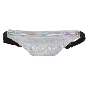 

Woman Man Bags Fashion Neutral Outdoor Zipper Serpentine Messenger Chest Waist sac banana waist pack bag banano de cintura