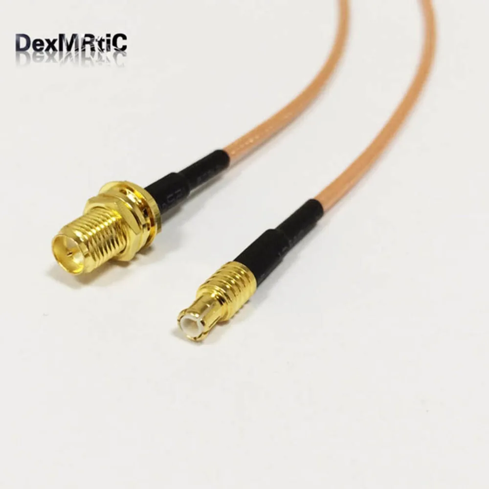 1 шт. Новый RP SMA гнездовой разъем Переключатель MCX Штекер Конвертор RG316 по оптовой