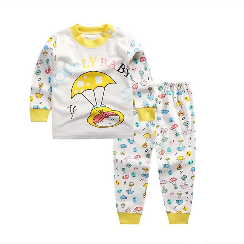 Baby Boy Girl Clothes Kids Clothes Sets T-shirt+pants Suit Clothing Set Cloud Printed Clothes Newborn Sport Suits - Цвет: 3