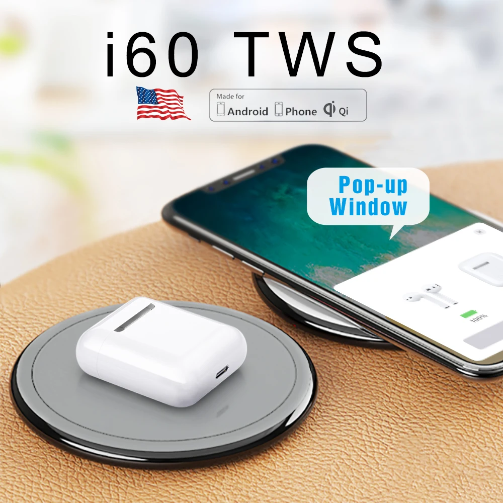 

i60 TWS Original 1:1 Replica Pop Up i10 TWS PK i12 i20 i30 i80 TWS Bluetooth 5.0 Wireless Charging Earphones Earbuds PK W1 Chip