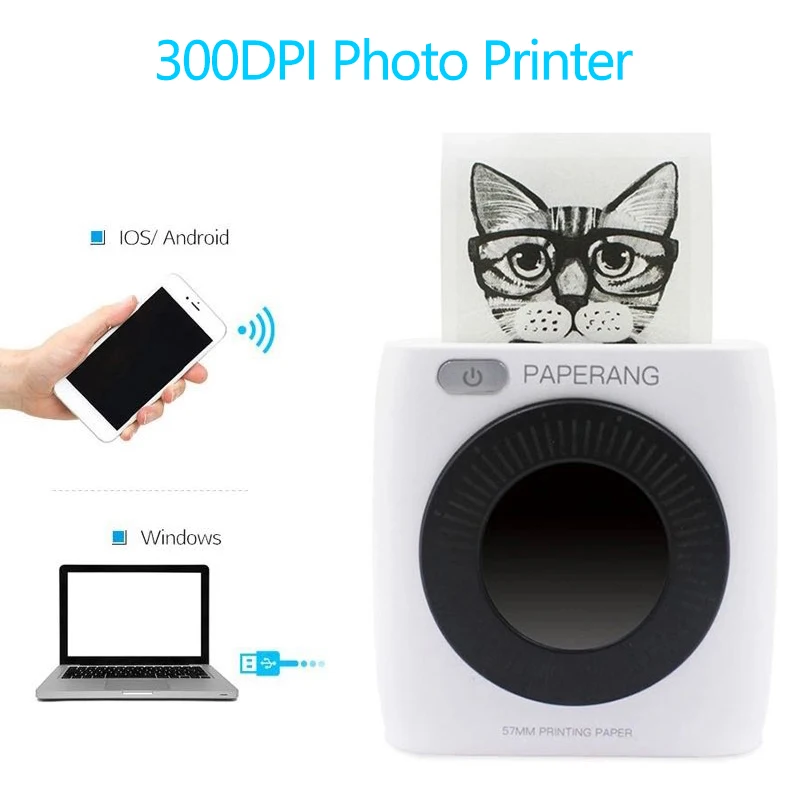 New PAPERANG P2 Pocket Portable Android printer Bluetooth Photo Picture Label printer HD Thermal Printer New PAPERANG P2 Pocket Portable Android printer Bluetooth Photo Picture Label printer HD Thermal Printer
